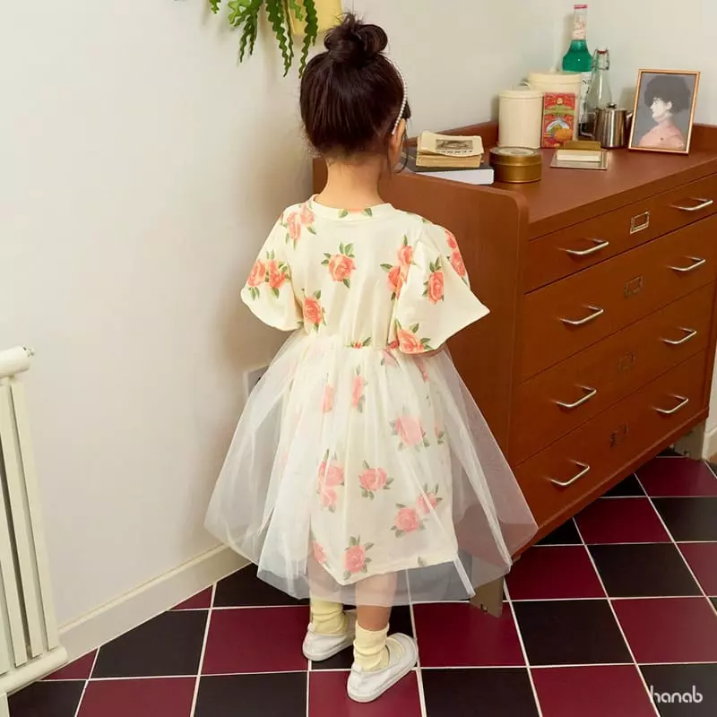 Hanab - Korean Children Fashion - #designkidswear - Rose One-piece - 5