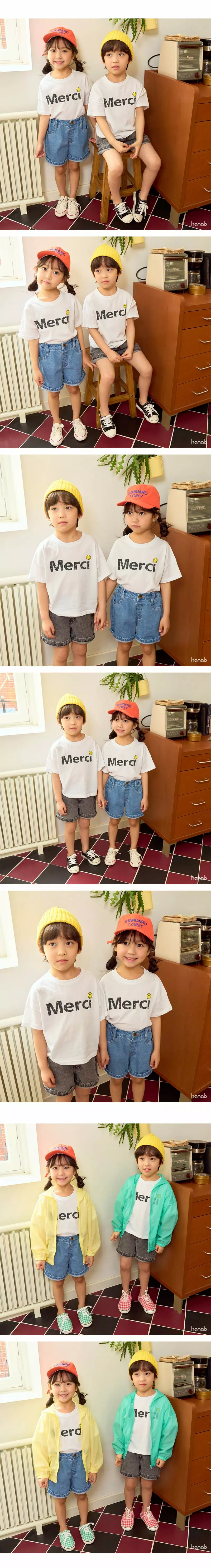 Hanab - Korean Children Fashion - #discoveringself - Denim Shorts - 2