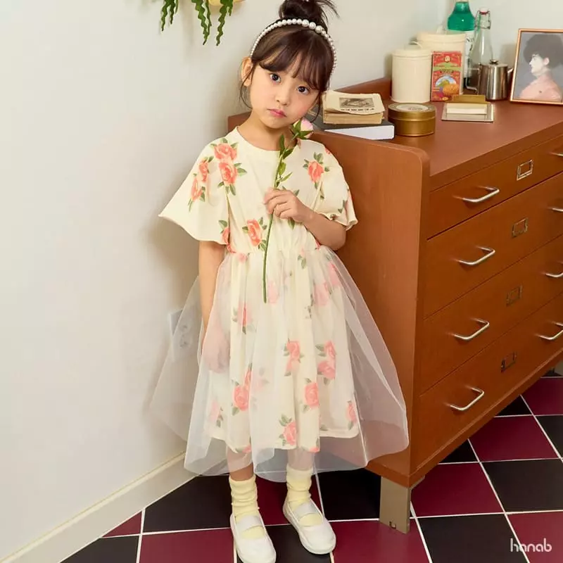 Hanab - Korean Children Fashion - #fashionkids - Rose One-piece - 7