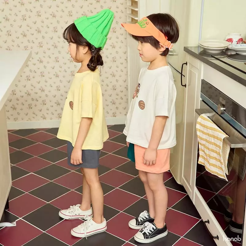 Hanab - Korean Children Fashion - #kidsshorts - Squirrel Top Bottom Set