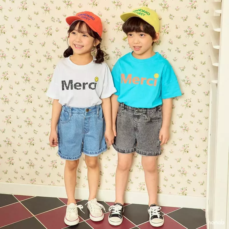 Hanab - Korean Children Fashion - #kidsstore - Merci Tee