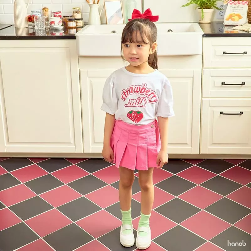 Hanab - Korean Children Fashion - #kidzfashiontrend - Strawberry Tee - 8
