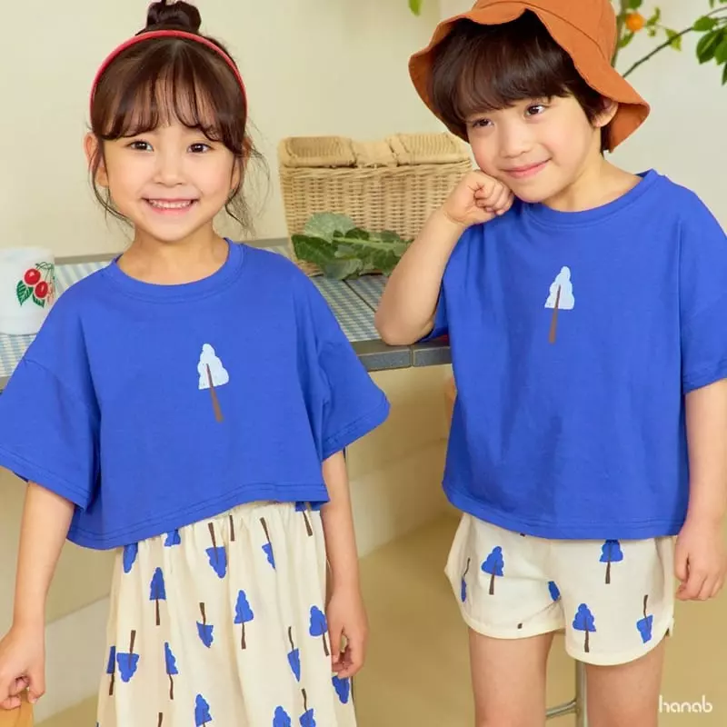 Hanab - Korean Children Fashion - #kidzfashiontrend - Tree Top Bottom Set - 8