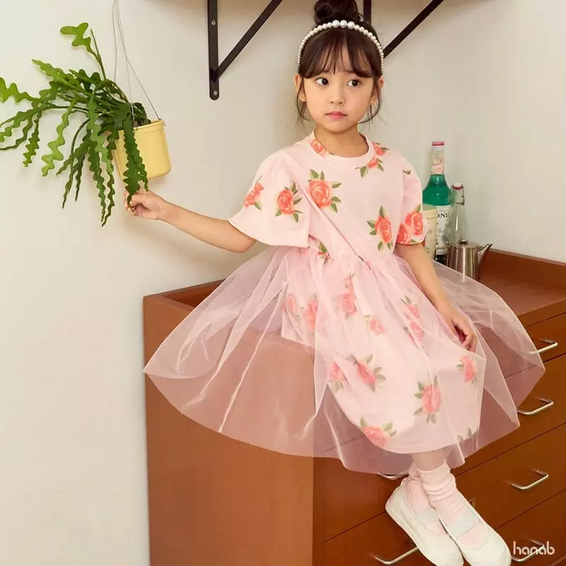 Hanab - Korean Children Fashion - #littlefashionista - Rose One-piece - 12