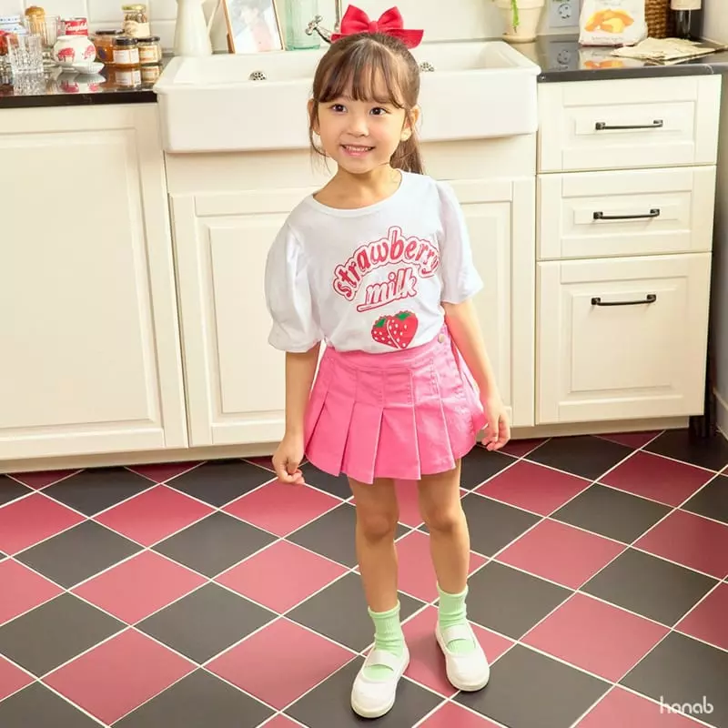 Hanab - Korean Children Fashion - #littlefashionista - Strawberry Tee - 10