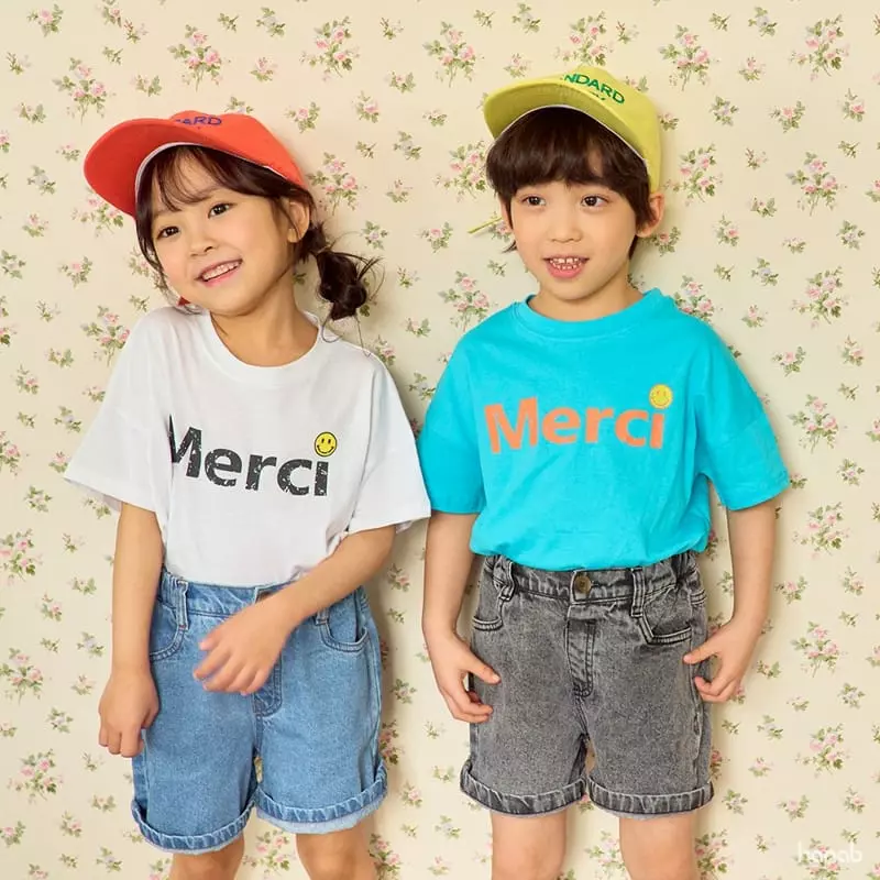 Hanab - Korean Children Fashion - #Kfashion4kids - Merci Tee - 4