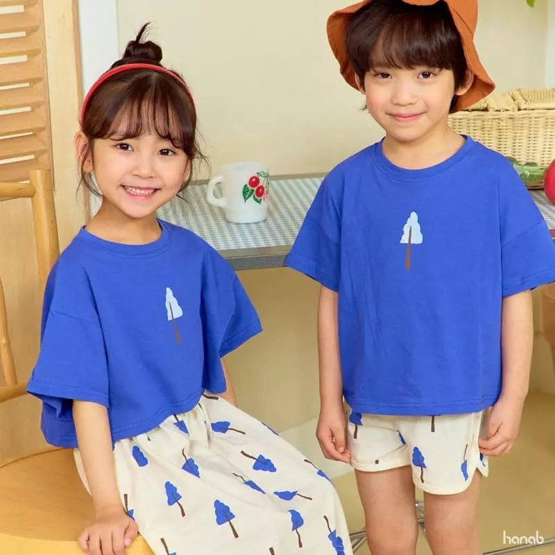 Hanab - Korean Children Fashion - #littlefashionista - Tree Top Bottom Set - 10