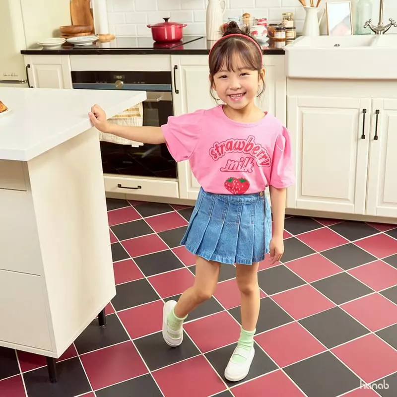 Hanab - Korean Children Fashion - #magicofchildhood - Strawberry Tee - 11