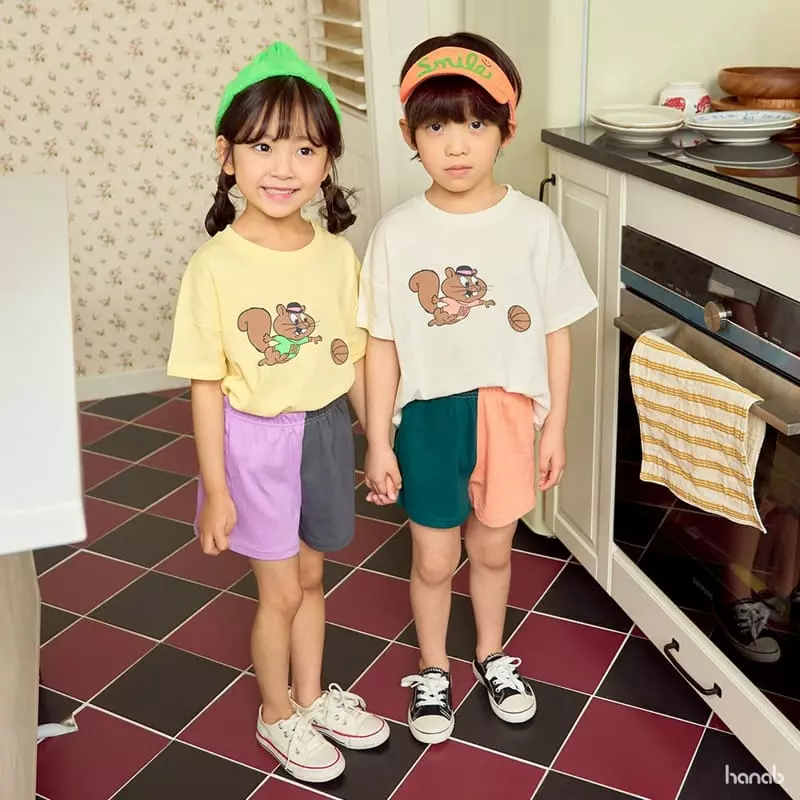 Hanab - Korean Children Fashion - #minifashionista - Squirrel Top Bottom Set - 7
