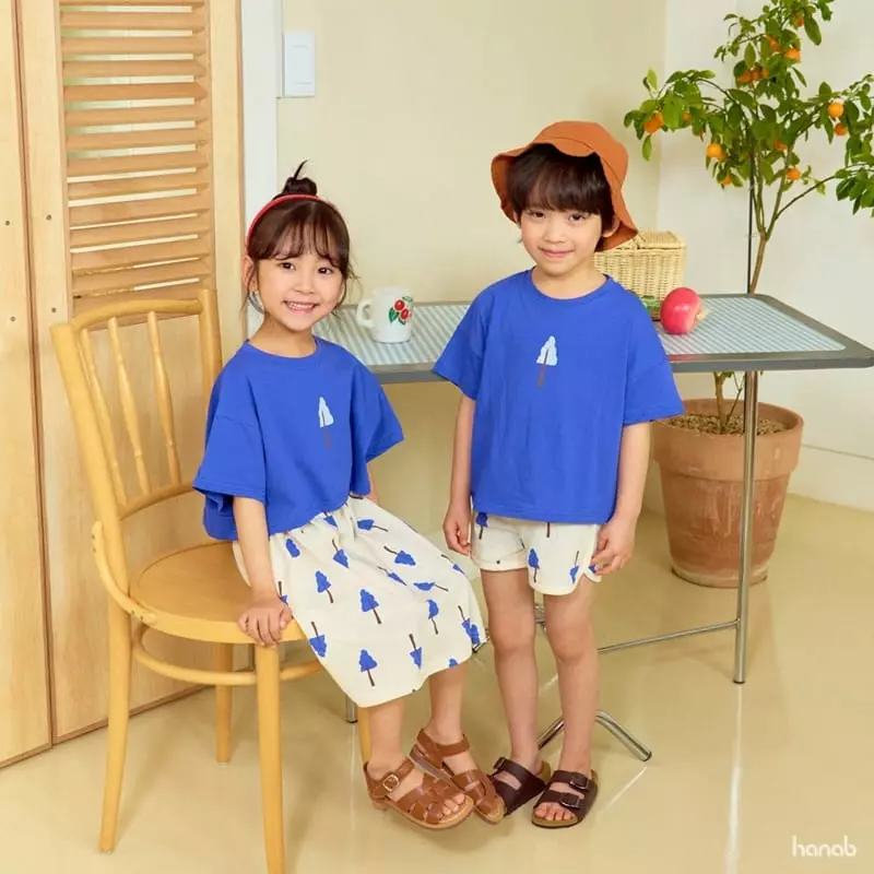Hanab - Korean Children Fashion - #minifashionista - Tree Top Bottom Set - 12