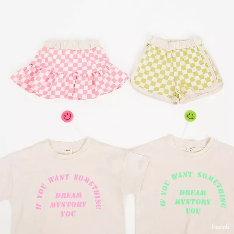 Hanab - Korean Children Fashion - #prettylittlegirls - Dream Check Top Bottom Set - 9