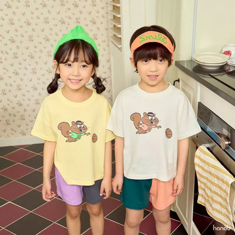 Hanab - Korean Children Fashion - #stylishchildhood - Squirrel Top Bottom Set - 11