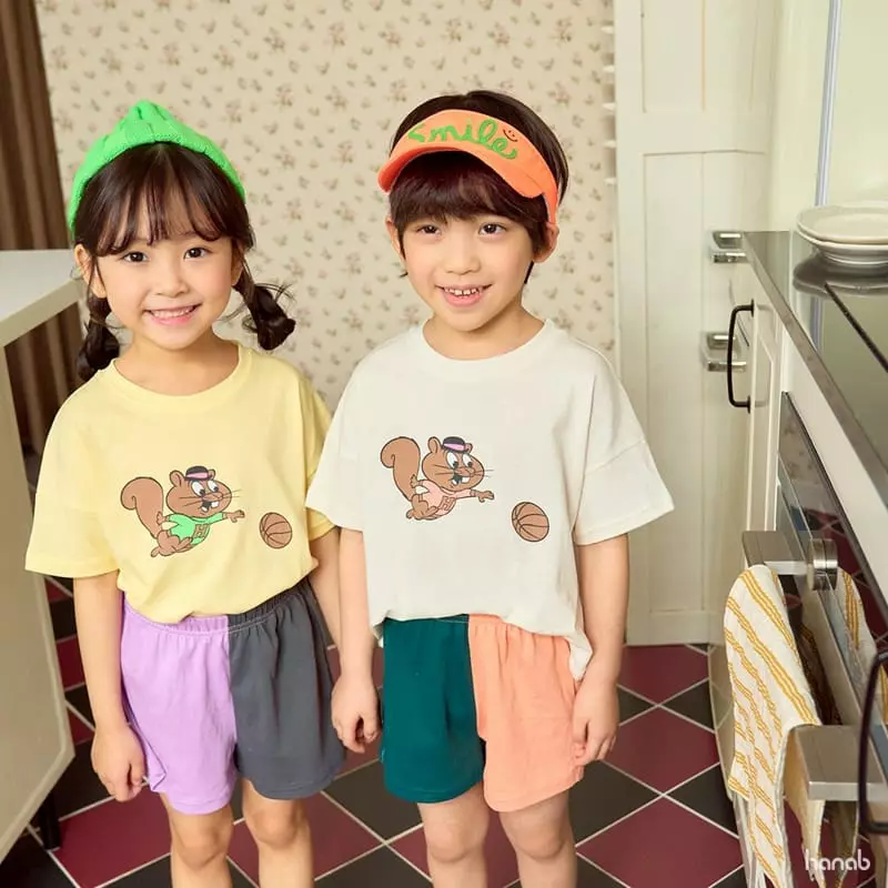 Hanab - Korean Children Fashion - #todddlerfashion - Squirrel Top Bottom Set - 9