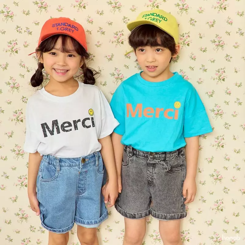 Hanab - Korean Children Fashion - #todddlerfashion - Merci Tee - 8