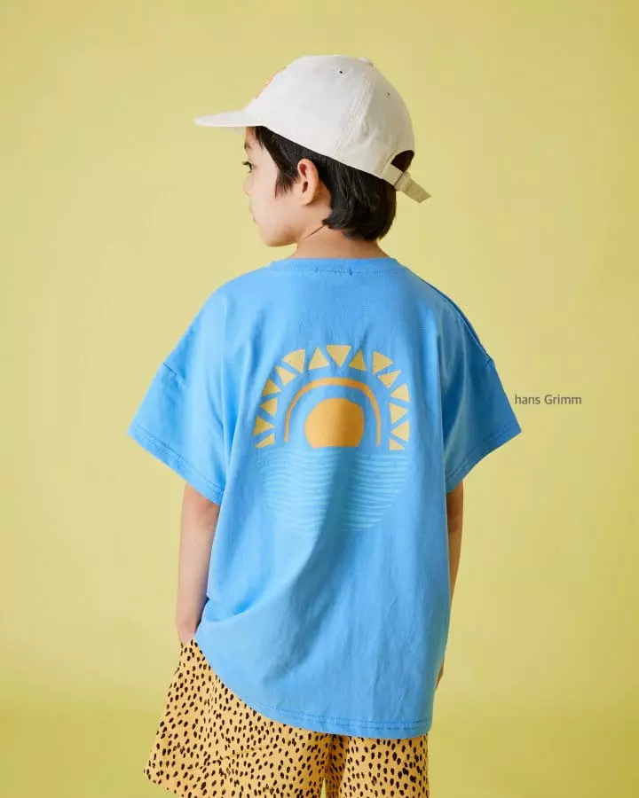 Hans Grimm - Korean Children Fashion - #childofig - Sunset Tee - 5