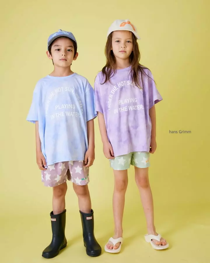 Hans Grimm - Korean Children Fashion - #childofig - Water Paint Tee - 3