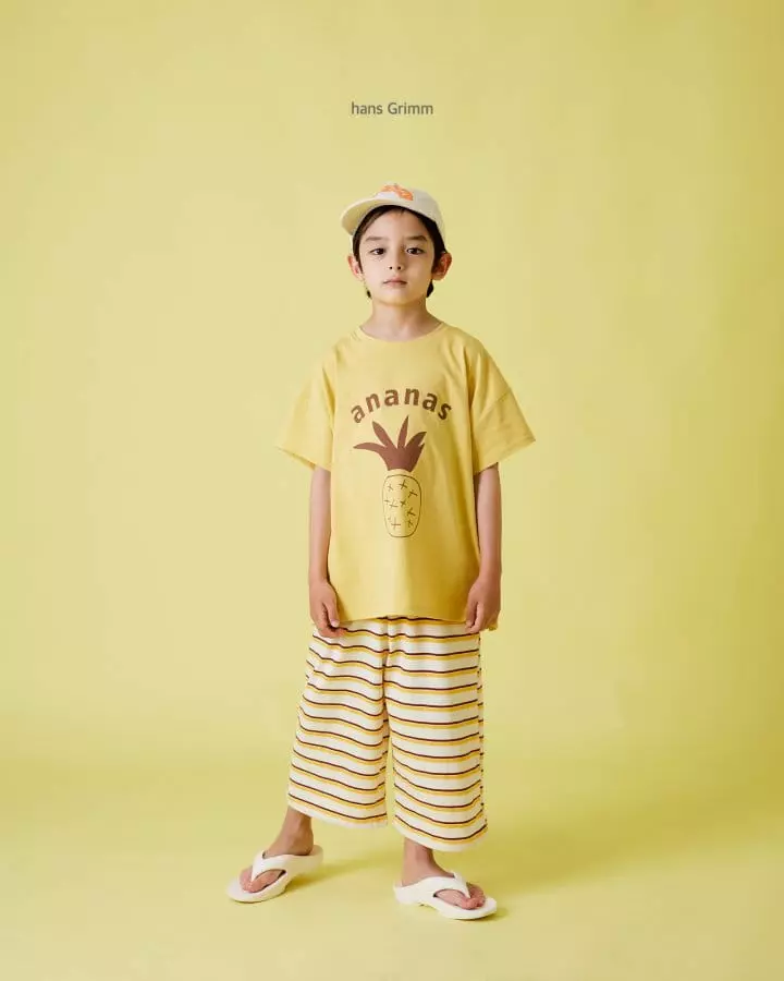Hans Grimm - Korean Children Fashion - #childrensboutique - Pineapple Tee - 5