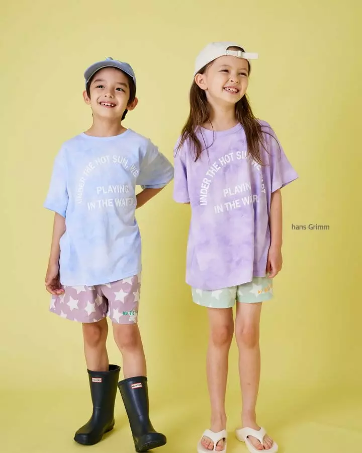 Hans Grimm - Korean Children Fashion - #childofig - Water Paint Tee - 4