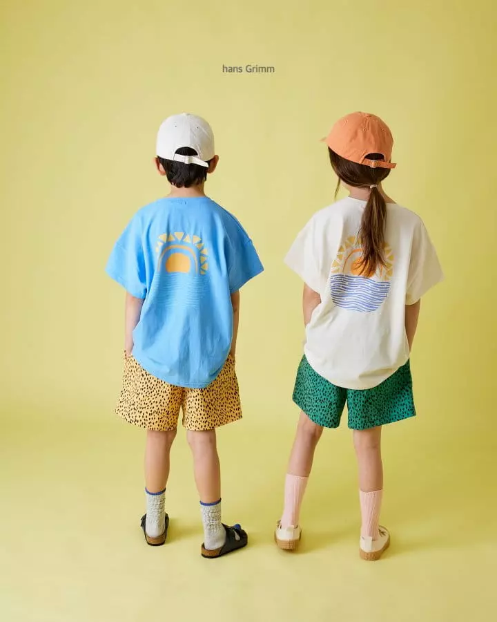 Hans Grimm - Korean Children Fashion - #designkidswear - Sunset Tee - 7