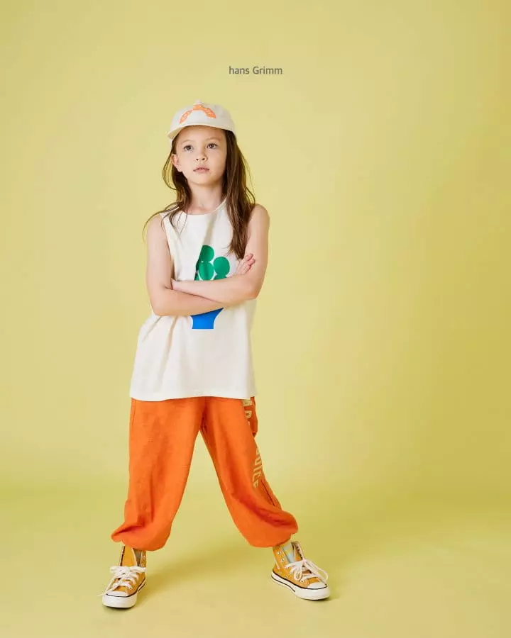 Hans Grimm - Korean Children Fashion - #designkidswear - Apple Jogger Pants - 2