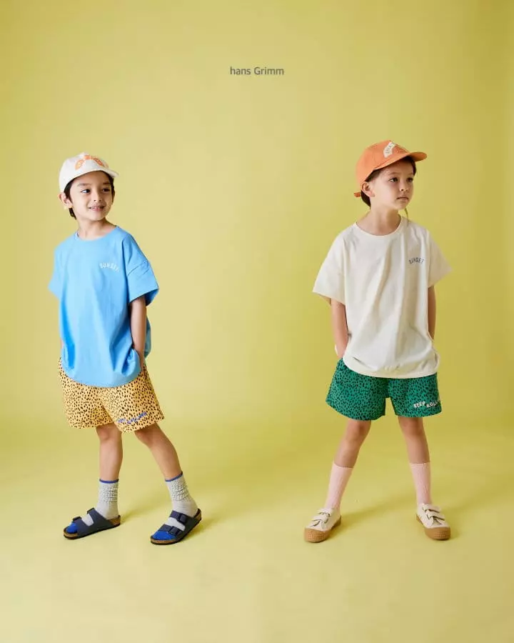 Hans Grimm - Korean Children Fashion - #discoveringself - Sunset Tee - 8