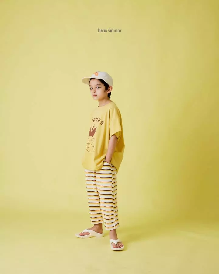Hans Grimm - Korean Children Fashion - #discoveringself - Pineapple Tee - 7