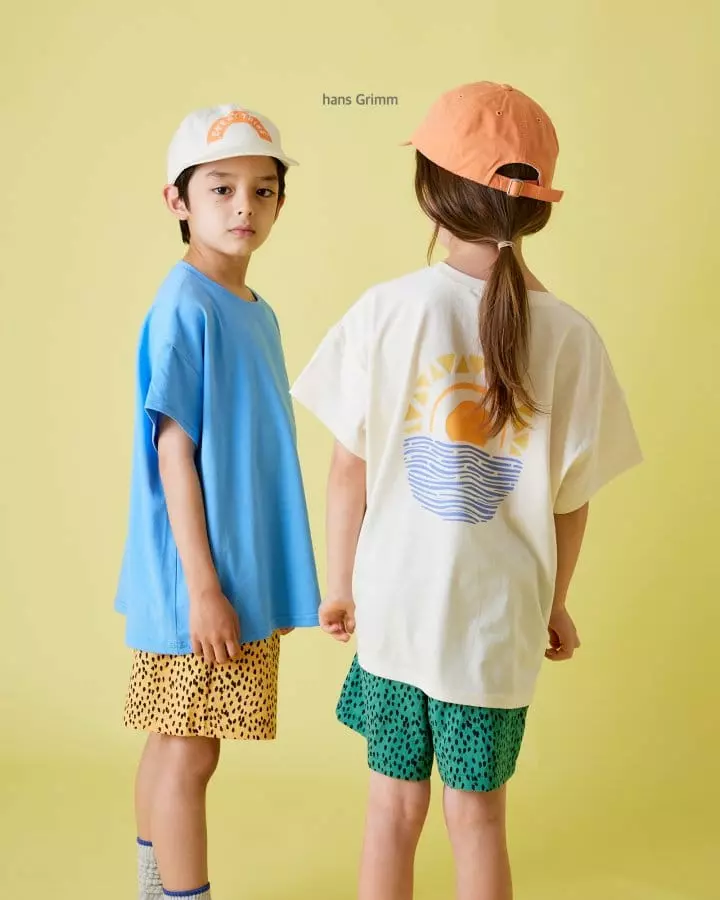 Hans Grimm - Korean Children Fashion - #fashionkids - Sunset Tee - 9
