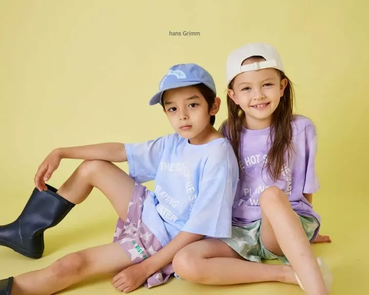 Hans Grimm - Korean Children Fashion - #fashionkids - Water Paint Tee - 7