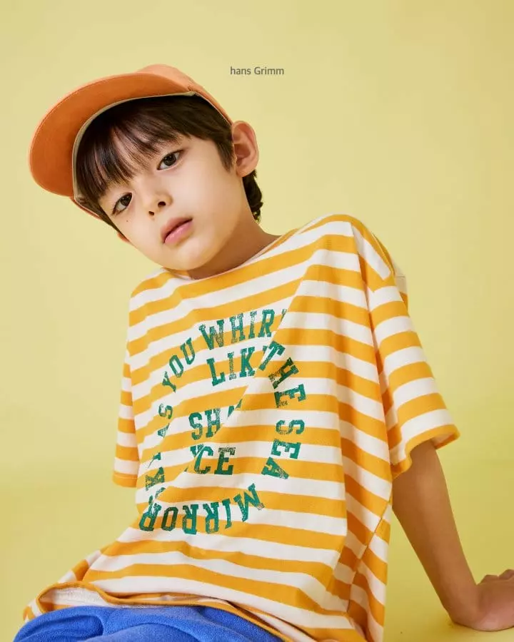 Hans Grimm - Korean Children Fashion - #kidsshorts - Circle Tee - 12
