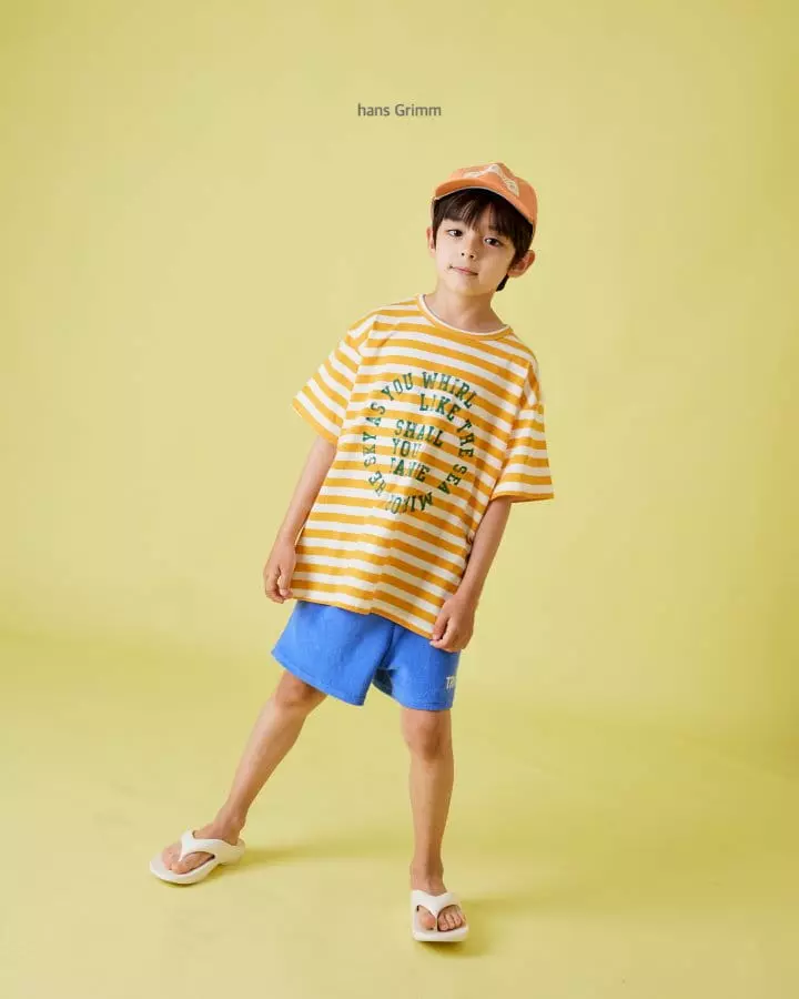 Hans Grimm - Korean Children Fashion - #fashionkids - Terry Shorts - 4