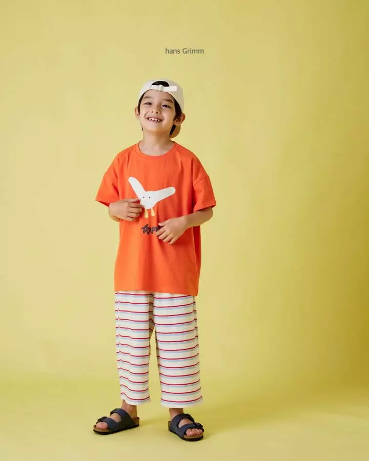 Hans Grimm - Korean Children Fashion - #kidsshorts - Seagull Tee - 3