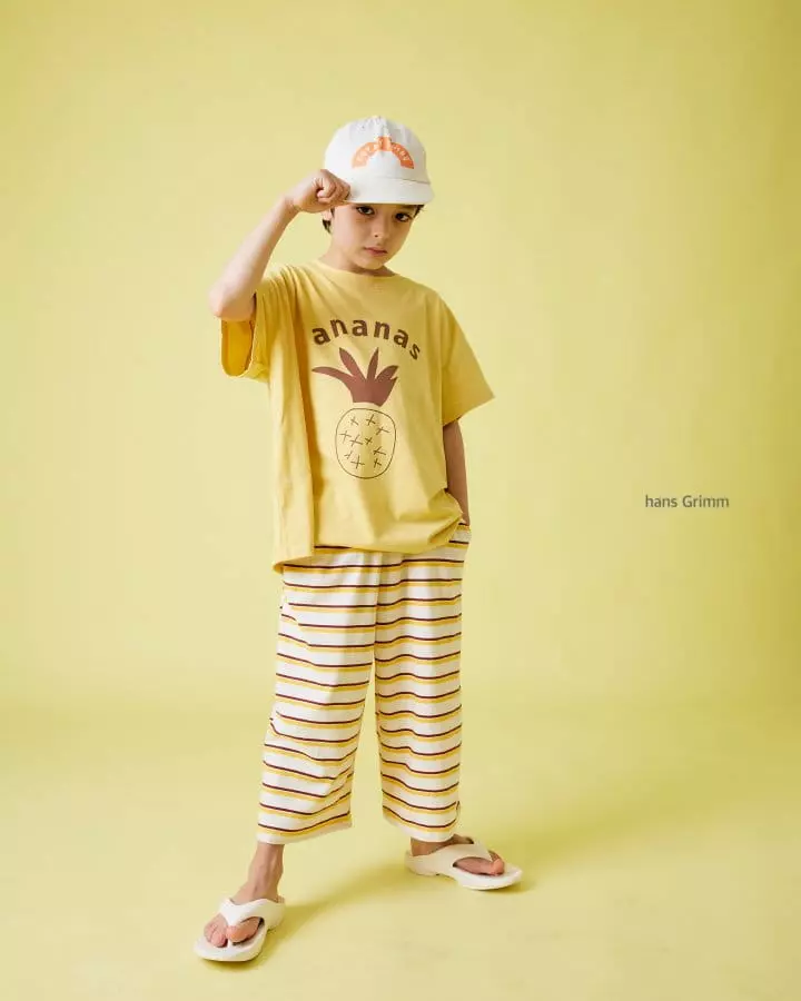 Hans Grimm - Korean Children Fashion - #kidsstore - Pineapple Tee - 10