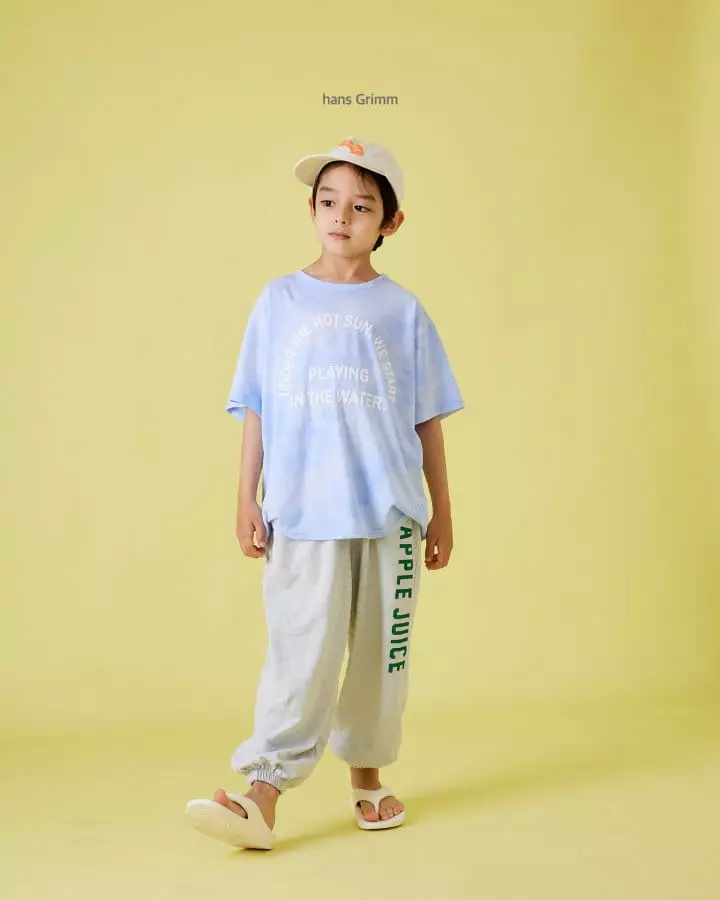 Hans Grimm - Korean Children Fashion - #kidsstore - Water Paint Tee - 9