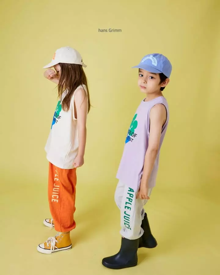 Hans Grimm - Korean Children Fashion - #kidsstore - Apple Jogger Pants - 6