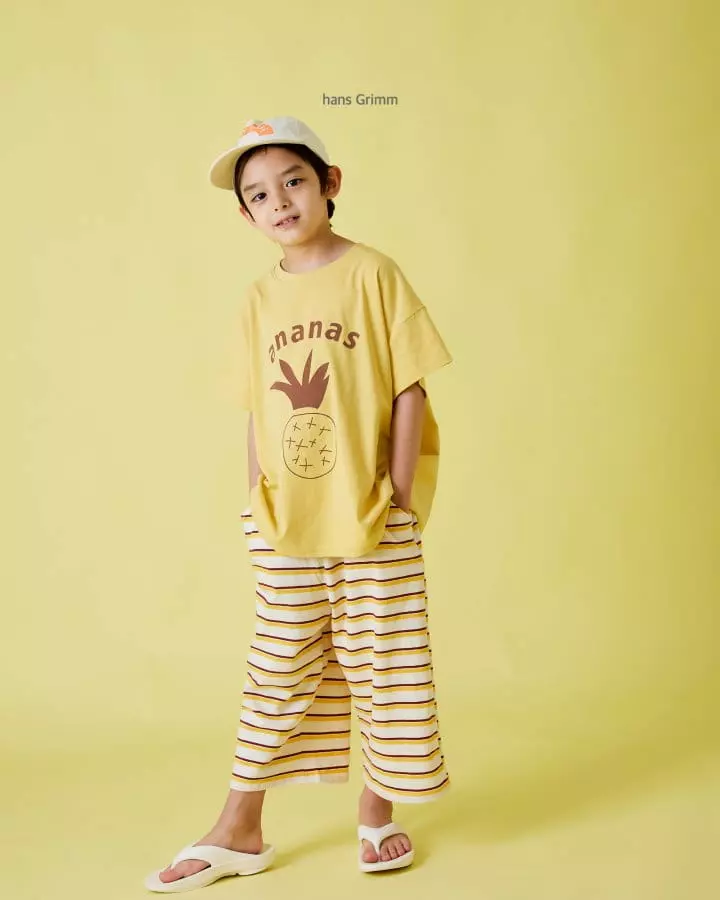 Hans Grimm - Korean Children Fashion - #kidsstore - Wide Jogger Pants - 4