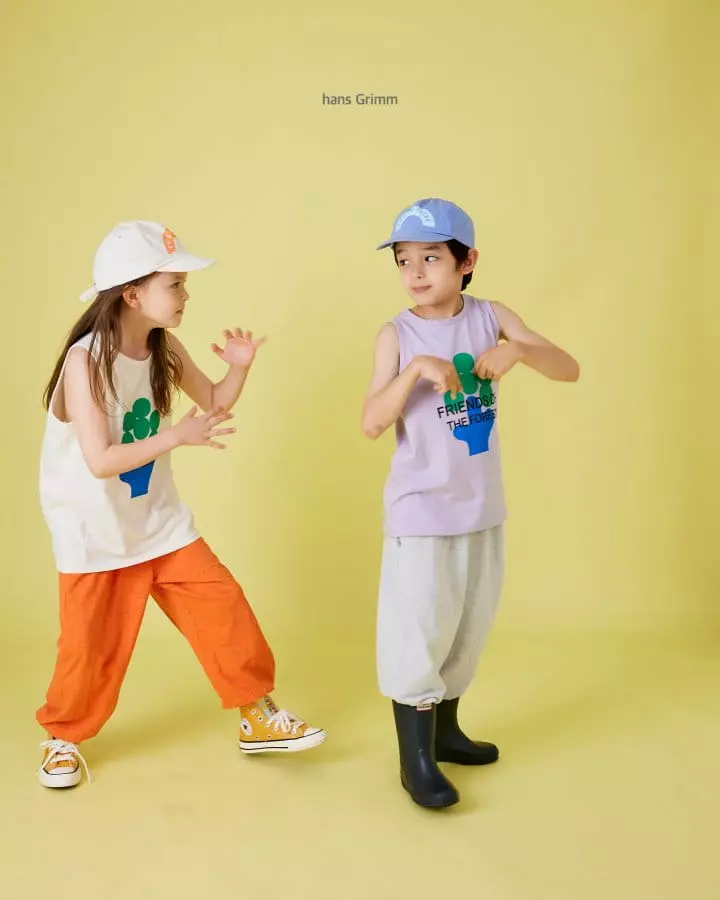 Hans Grimm - Korean Children Fashion - #kidzfashiontrend - Apple Jogger Pants - 7