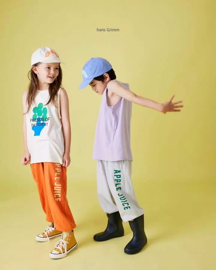 Hans Grimm - Korean Children Fashion - #magicofchildhood - Apple Jogger Pants - 10