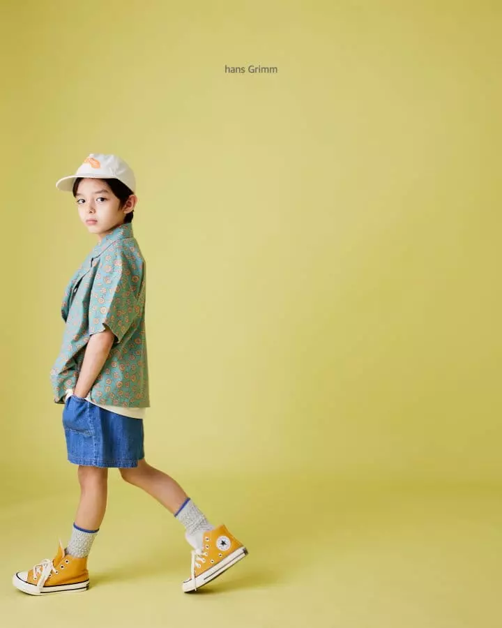 Hans Grimm - Korean Children Fashion - #magicofchildhood - Flower Shirt - 6