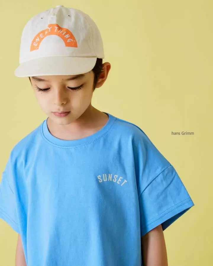Hans Grimm - Korean Children Fashion - #toddlerclothing - Sunset Tee - 4