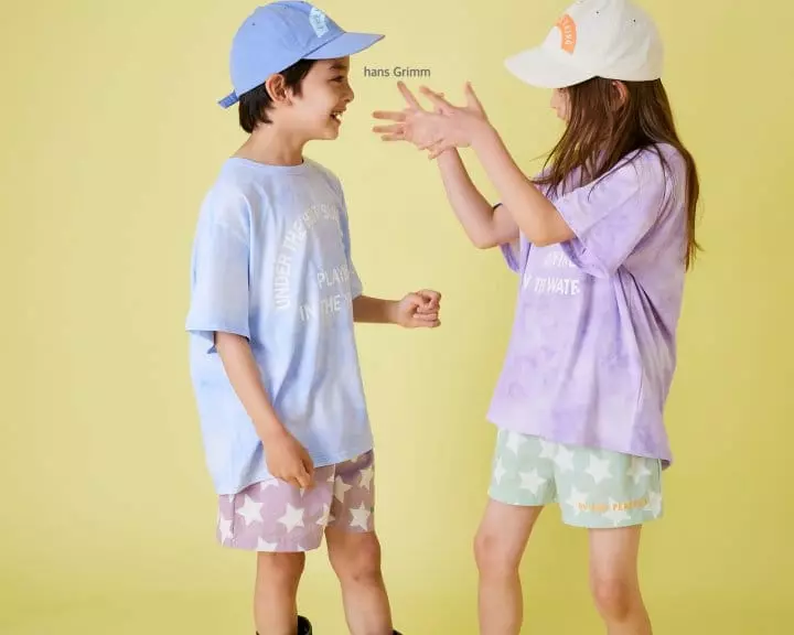 Hans Grimm - Korean Children Fashion - #stylishchildhood - Water Paint Tee - 2
