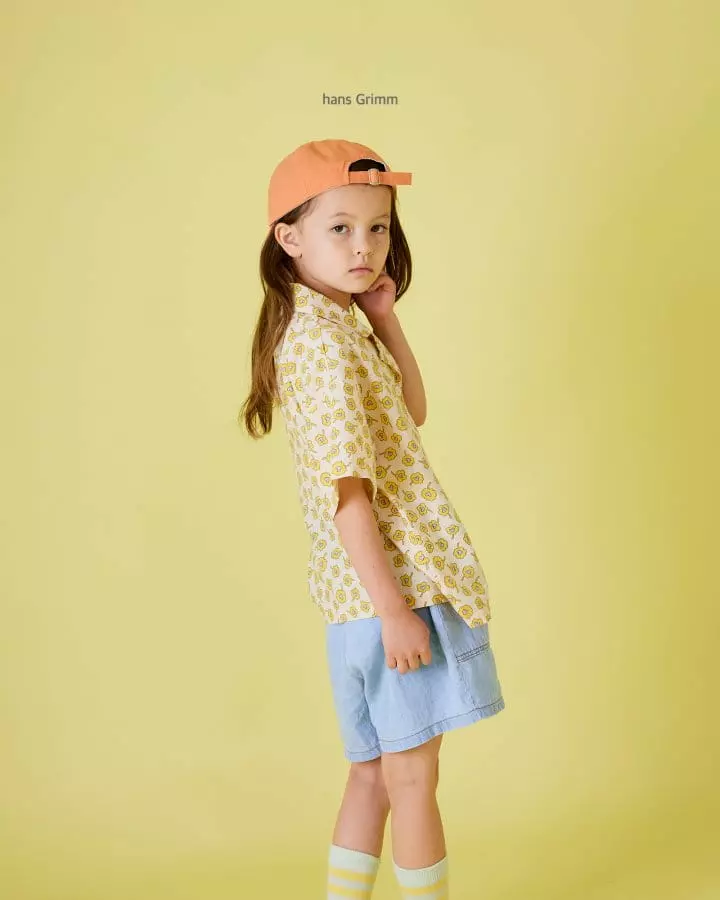 Hans Grimm - Korean Children Fashion - #stylishchildhood - Flower Shirt - 11