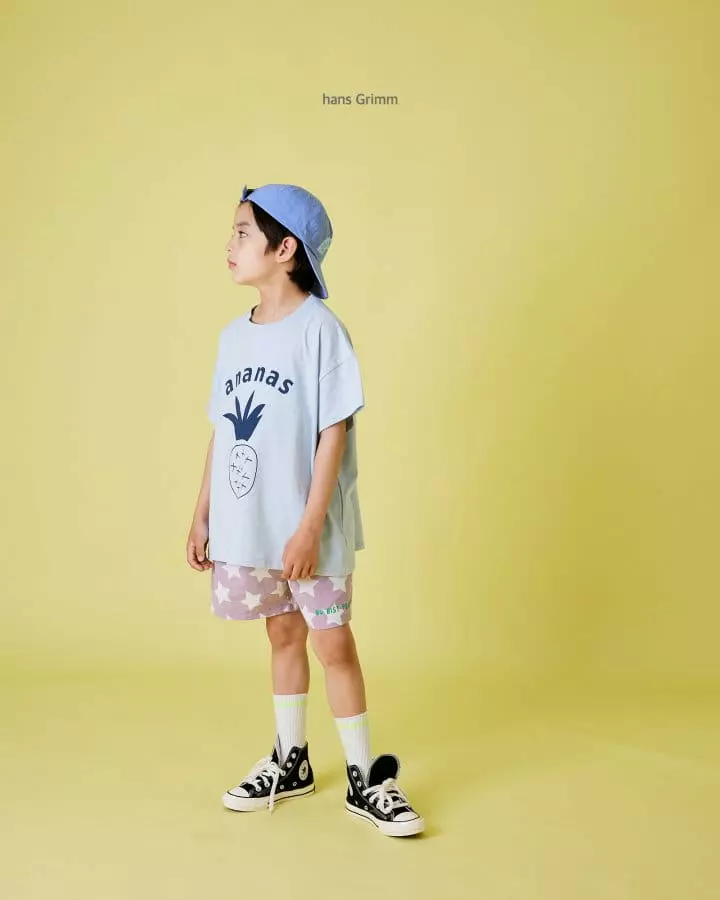 Hans Grimm - Korean Children Fashion - #todddlerfashion - Star Shorts - 12