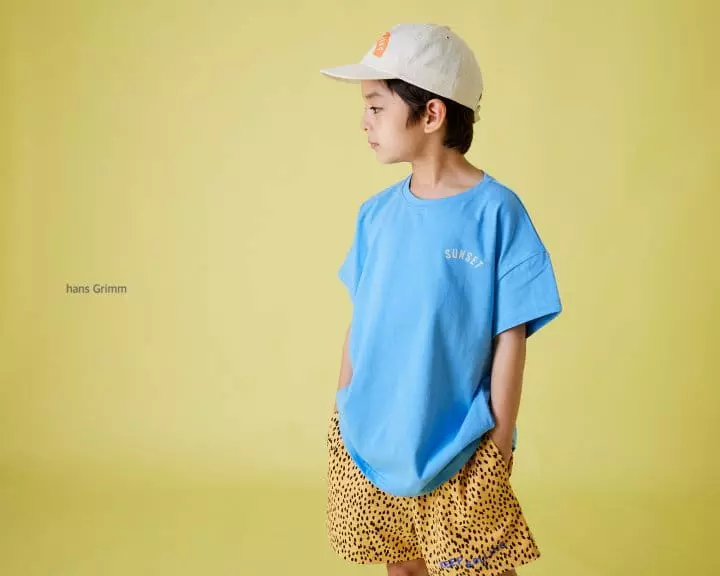 Hans Grimm - Korean Children Fashion - #toddlerclothing - Sunset Tee - 3
