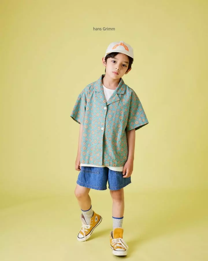 Hans Grimm - Korean Children Fashion - #toddlerclothing - Flower Shirt - 10