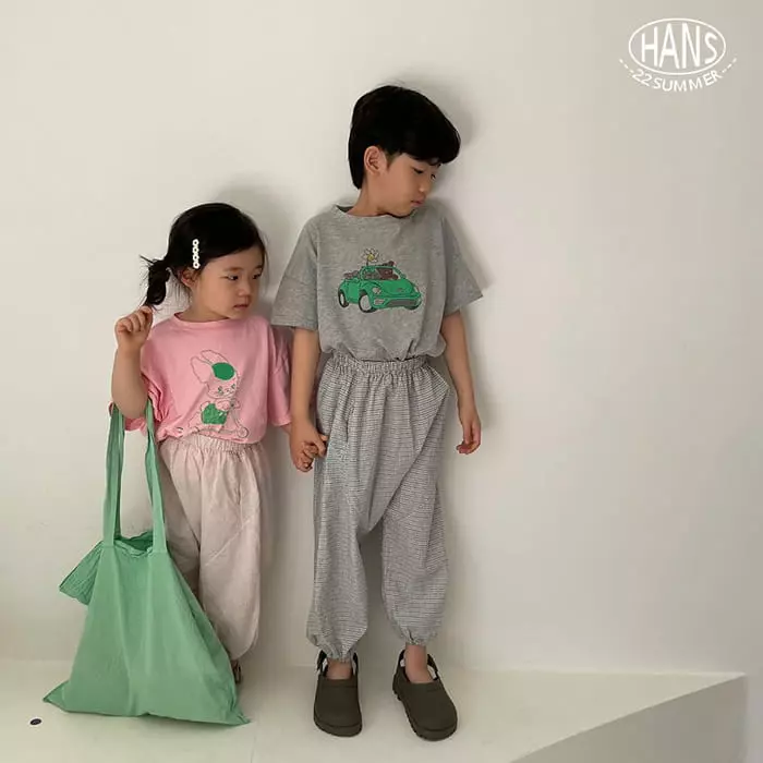 Han's - Korean Children Fashion - #Kfashion4kids - Slit Pants - 7