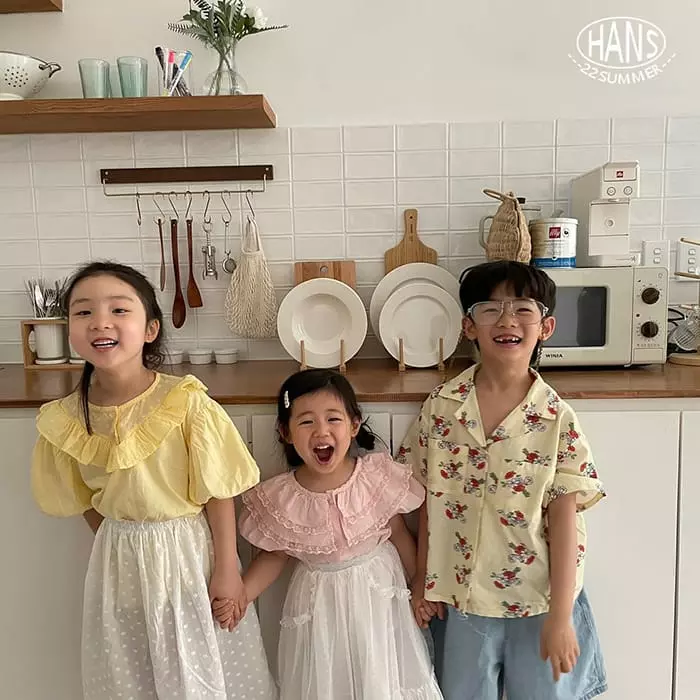 Han's - Korean Children Fashion - #childofig - Rose Shirt - 11