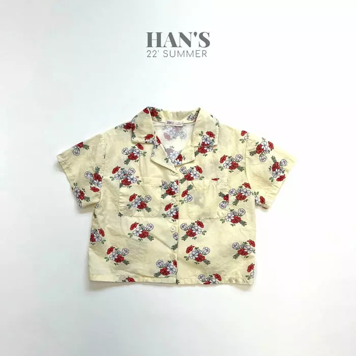 Han's - Korean Children Fashion - #childrensboutique - Rose Shirt - 12