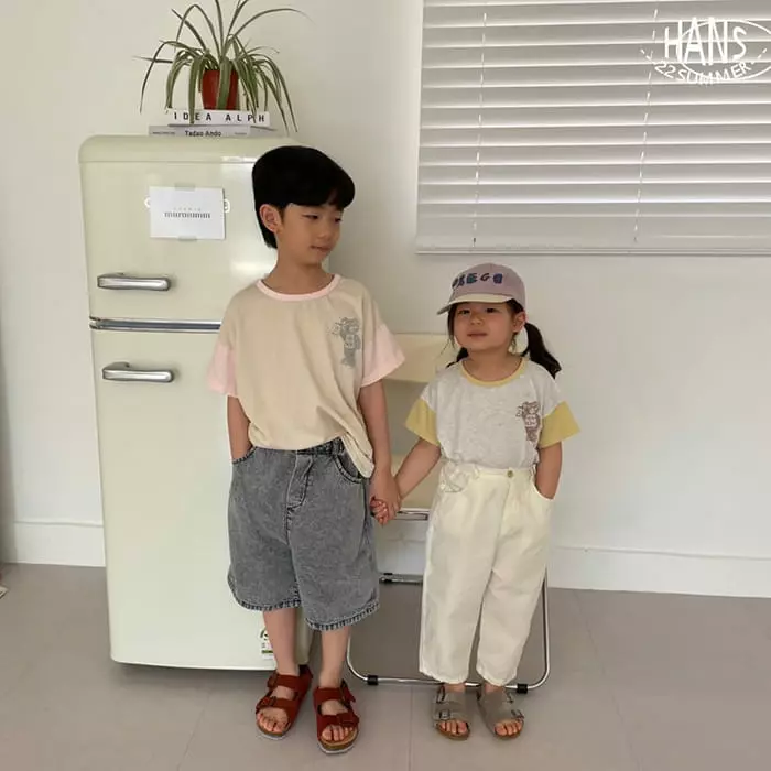 Han's - Korean Children Fashion - #childrensboutique - Bear Tee - 2