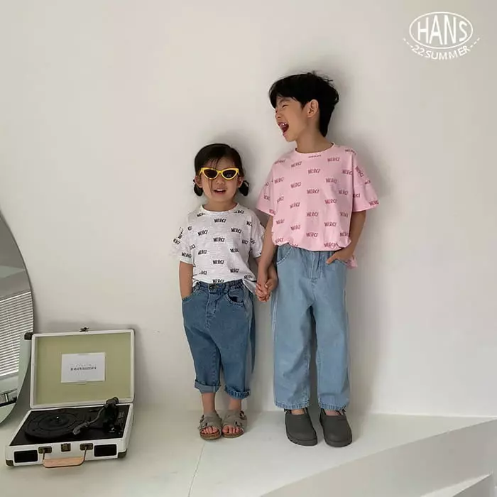 Han's - Korean Children Fashion - #childrensboutique - Merci Tee - 4