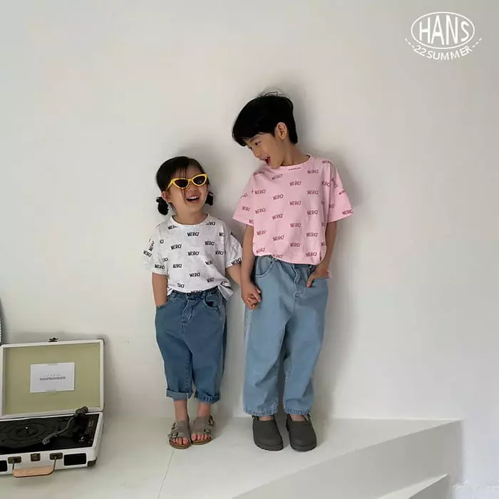 Han's - Korean Children Fashion - #discoveringself - Merci Tee - 5